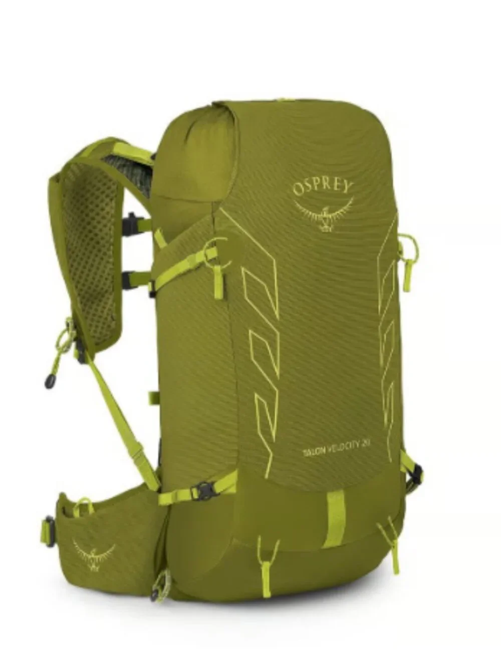 Osprey Talon Velocity 20 S/M Pack Green Yellow NWT Backpack Hipbelt